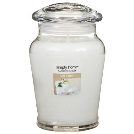 Yankee Candle Medium Jar Candle - Soft Cotton