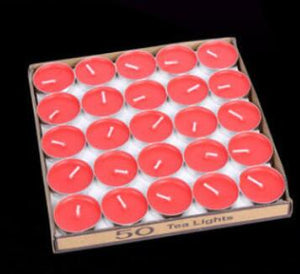 50pcs /box candle tea lights